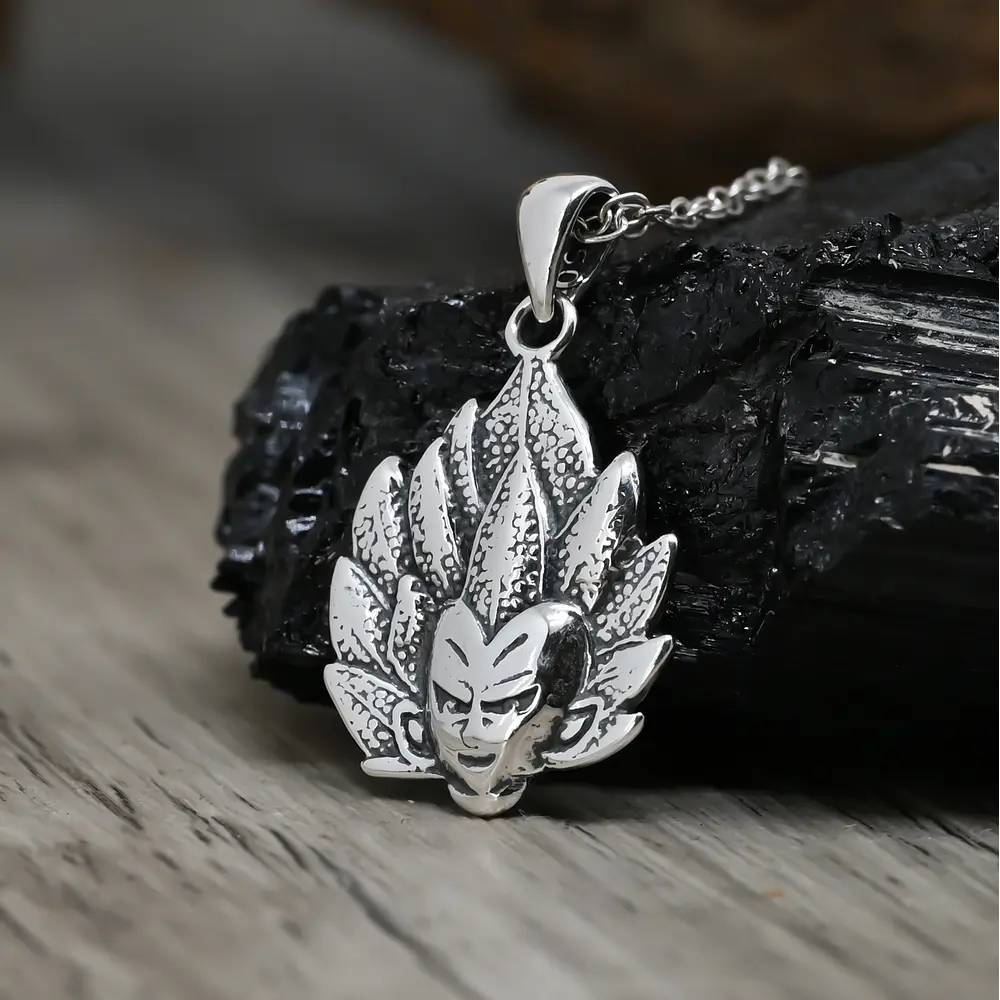 Colgante de vegeta en plata 950