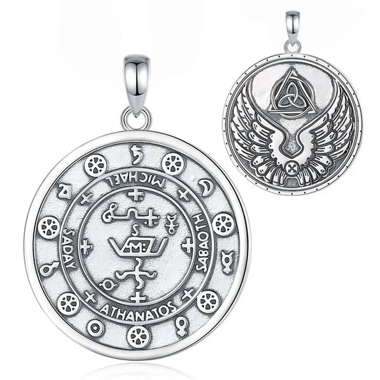 Colgante escudo san miguel en plata 925