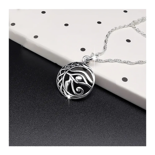 Colgante ojo de horus en plata 950
