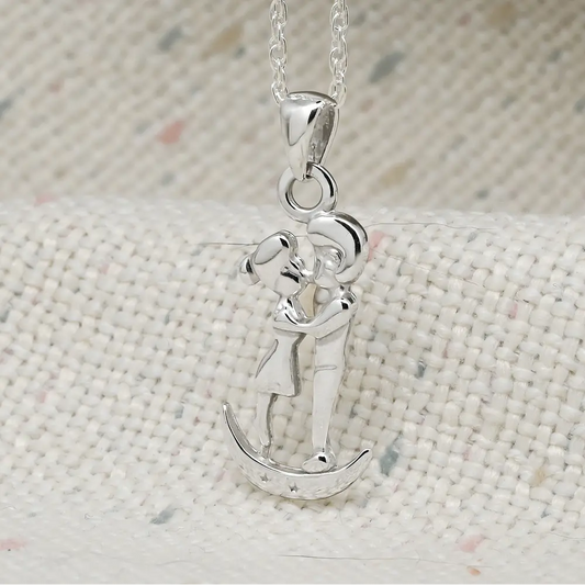 Colgante enamorados en plata 950