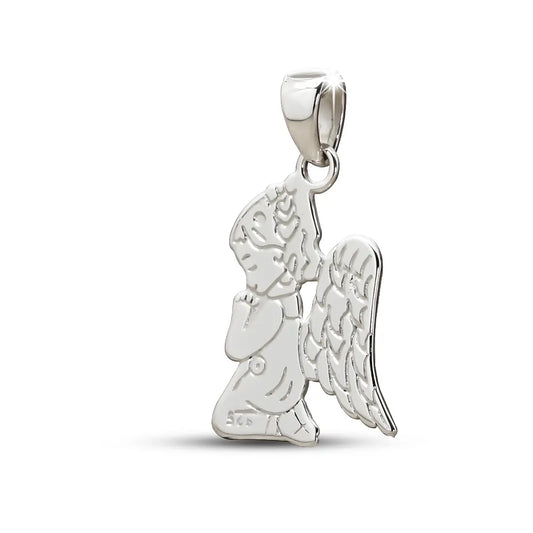Colgante angelito en plata 950