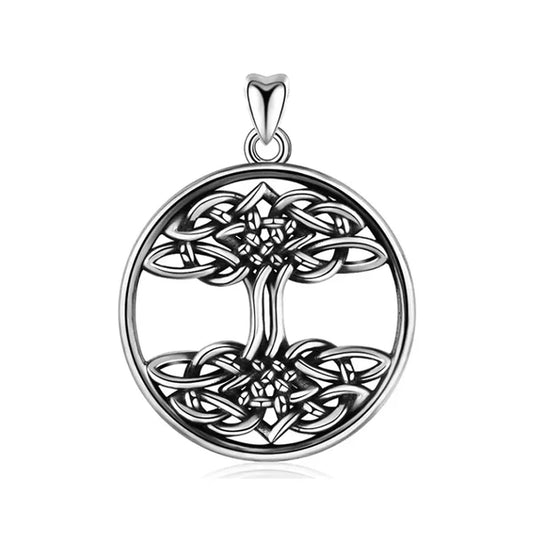 Colgante arbol de la vida en plata 925