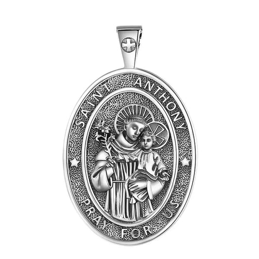 Colgante san antonio en plata 925
